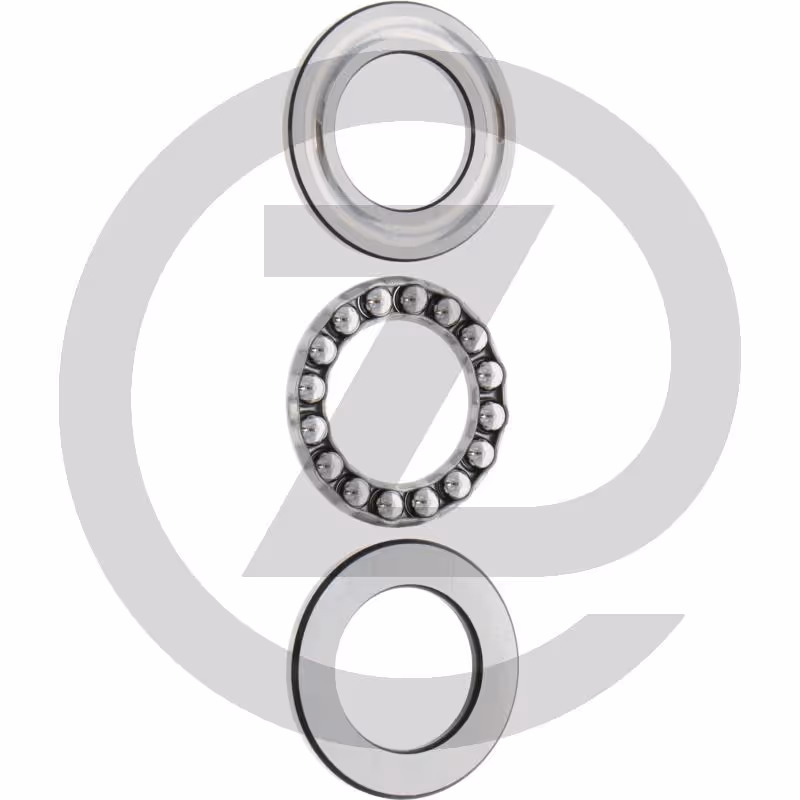 Roulement à billes axial 51112