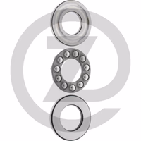 Roulement à billes axial 51205