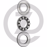 Roulement à billes axial 51207