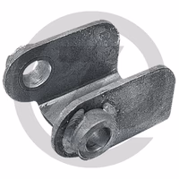 Sabot de ressort à lames - * pour remorques jusqu'à 25 km/h*