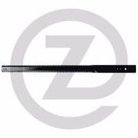 Scie de désileuse - avec plaque coulissante, - jeu (2 moitiés)