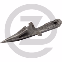 Simple doigt - UNI-FLORETT, - convient pour lame étroite (pour entrainement hydraulique)