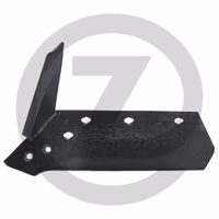 Soc à pointe réversible - gauche 14" - avec coutre - boulonnerie incluse