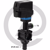 Soupape de distributeur - électrique, série 873 - avec raccord pour régulateur de pression constante T3