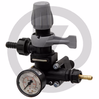 Soupape de régulation de pression - avec Bypass et levier d'écoulement rapide - avec manomètre