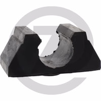 Support, en caoutchouc - pour tube de bâche