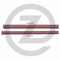 Tube de support - intérieur et extérieur - (entre support 1002 GK et 1003 SK gauche/droit)