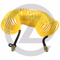 Tuyau pneumatique spiralé - Ø int. 120 mm, - avec ressort anti-torsions