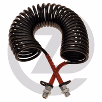 Tuyau spiralé - 2 x M22 x 1,5 FE, Ø 110 mm, longueur de travail 7m