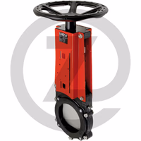 Vanne à guillotine VNA DN 150 - Volant manuel / vanne à guillotine 1.4301