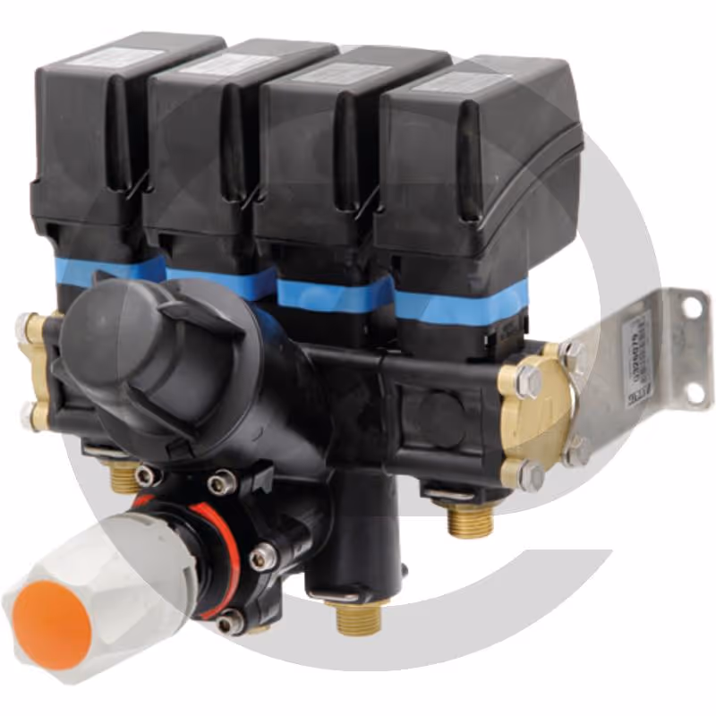 Vanne de régulation - électrique, 4 voies - boitier de commande adapté 67046698461