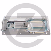 Verrou, à encastrer - galvanisé