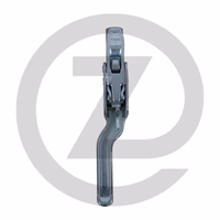 Verrou pour porte de bennage - coudé