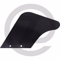 Versoir de rasette - gauche