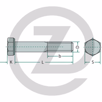 Vis à tête hexagonale