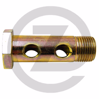 Vis creuse double pour banjo