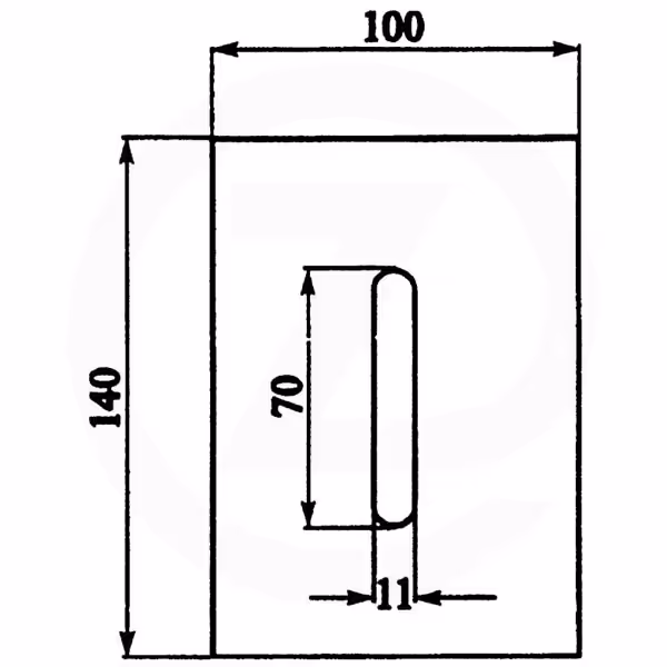 Grattoir rouleau packer Lely 138x100mm Adaptable