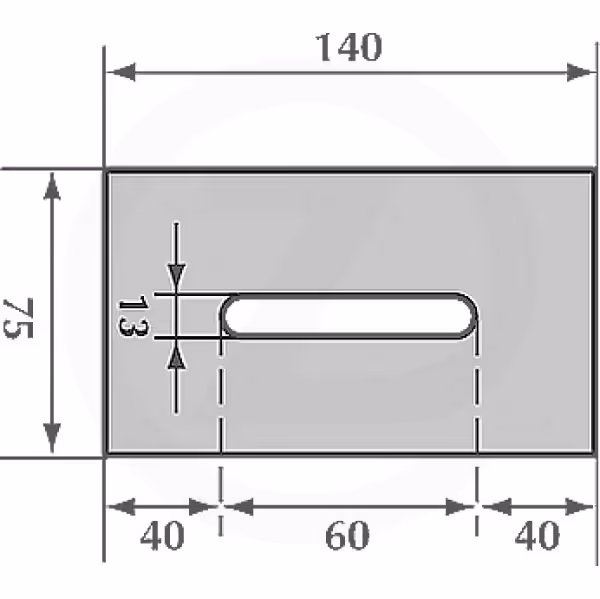 Grattoir rouleau packer Lely 140x75mm Adaptable