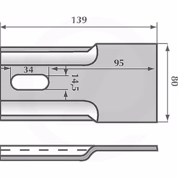 Grattoir rouleau packer Brévigliéri 139x80mm 020001 Adaptable