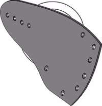 Versoir charrue Grégoire Besson Droit 178102 Adaptable