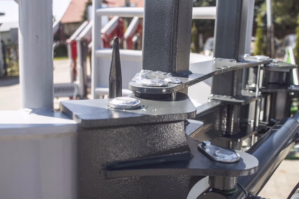 Griffe de manutention attelage Faucheux Blanc