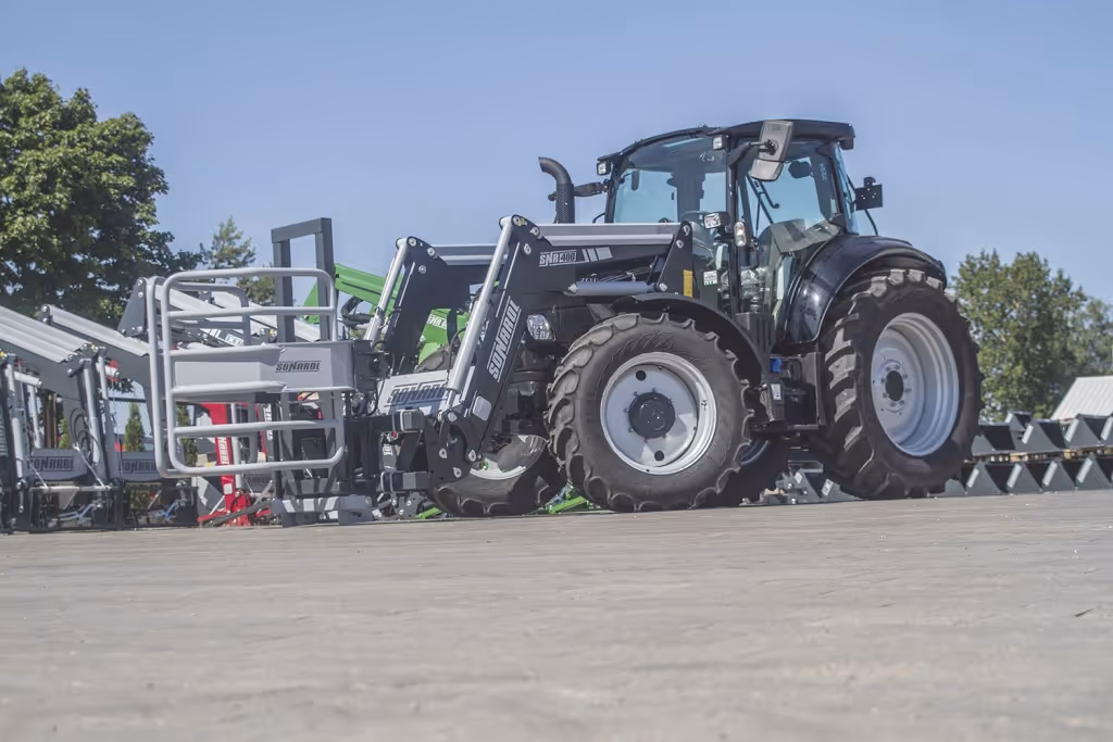 Griffe de manutention attelage Faucheux Blanc