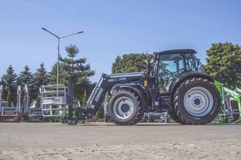 Griffe de manutention attelage Faucheux Blanc
