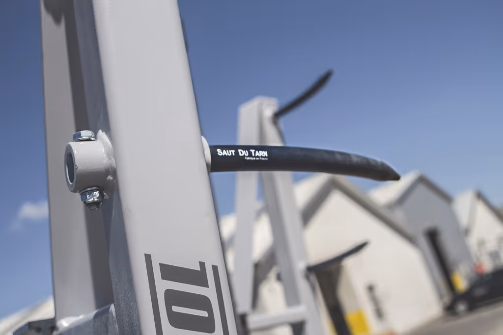 Griffe de manutention attelage Faucheux Blanc