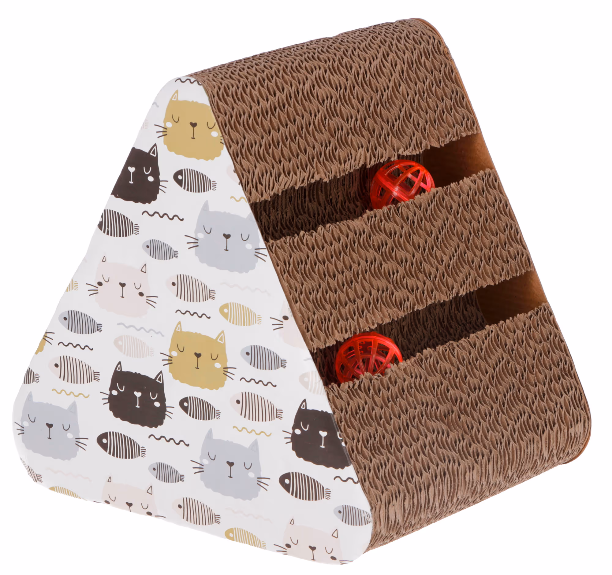 Griffoir pour chat Boon motif, 22X26X26cm, avec CatNip