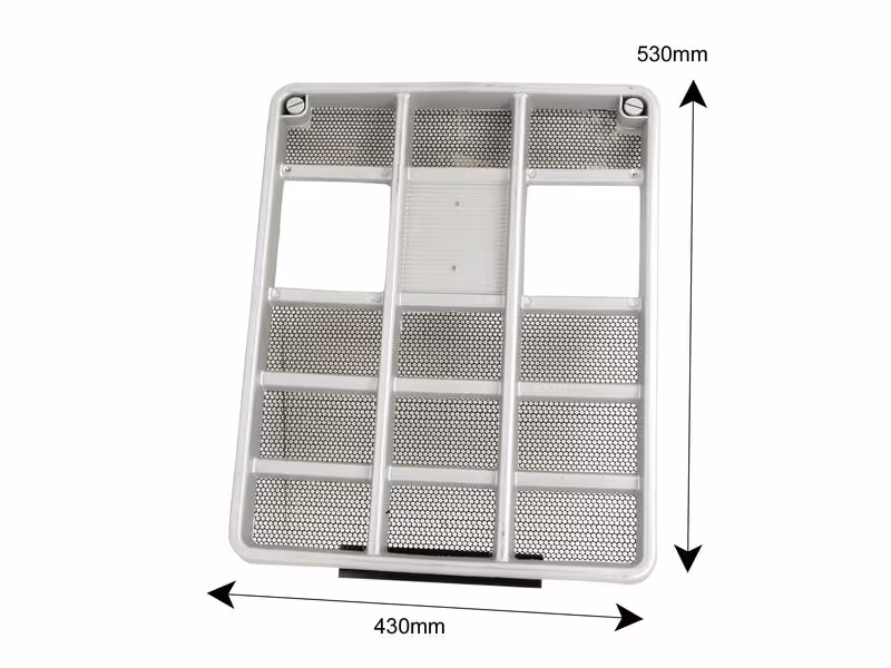 Grille de calandre - adaptable sur tracteurs Case IH, International Harvester - ref 66521C1