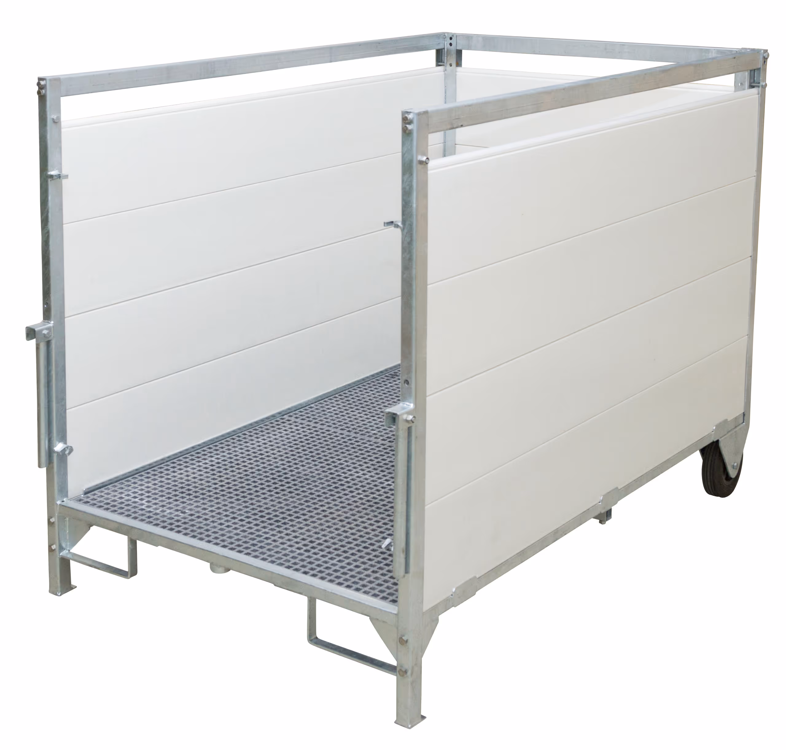 Grille de sol PRV case à veau, grand, 2pcs