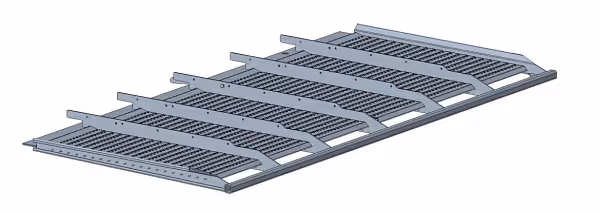 Grille réglable avant New Holland 840765