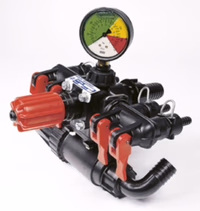 Groupe de commande 2 robinets 160l 20b - ecm2v