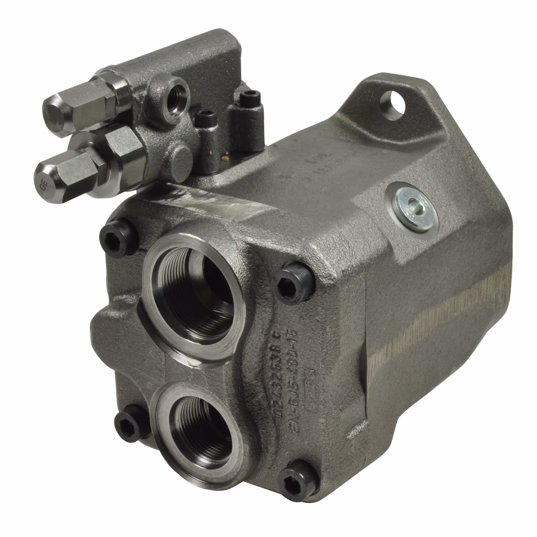 Groupe Hydraulique À Piston 2 Trous 146 Mm - Axe 1''-15Z - 45 Cm³ - Rot. D. Bosch Rexroth R902537275