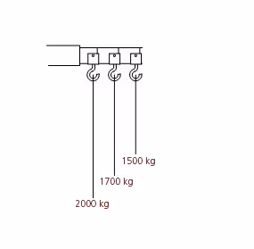 Grue d'atelier Drakkar 2t pliable Origine