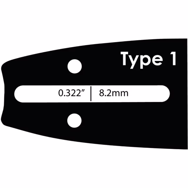 Guide chaine 30 cm pas 3/8 jauge 1.1 pour husqvarna
