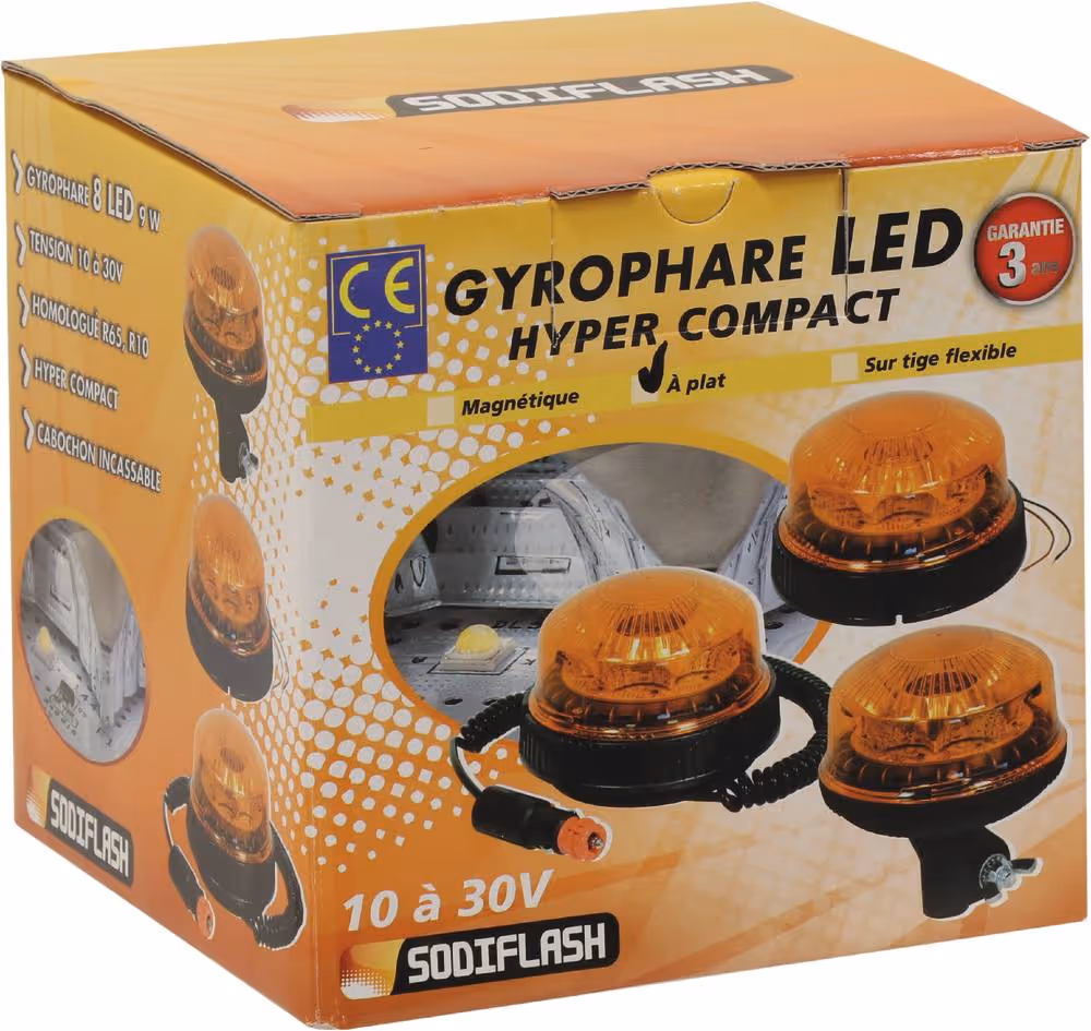 GYRO LED SODIFLASH PLANE 3 VIS
