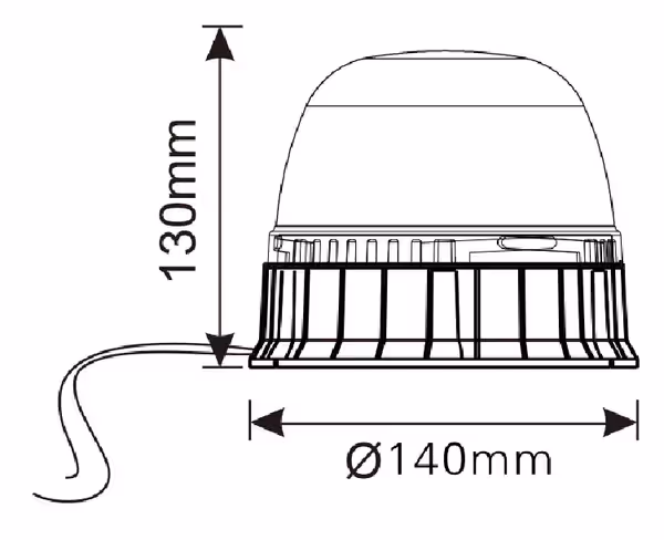 Gyrophare à LED 12V