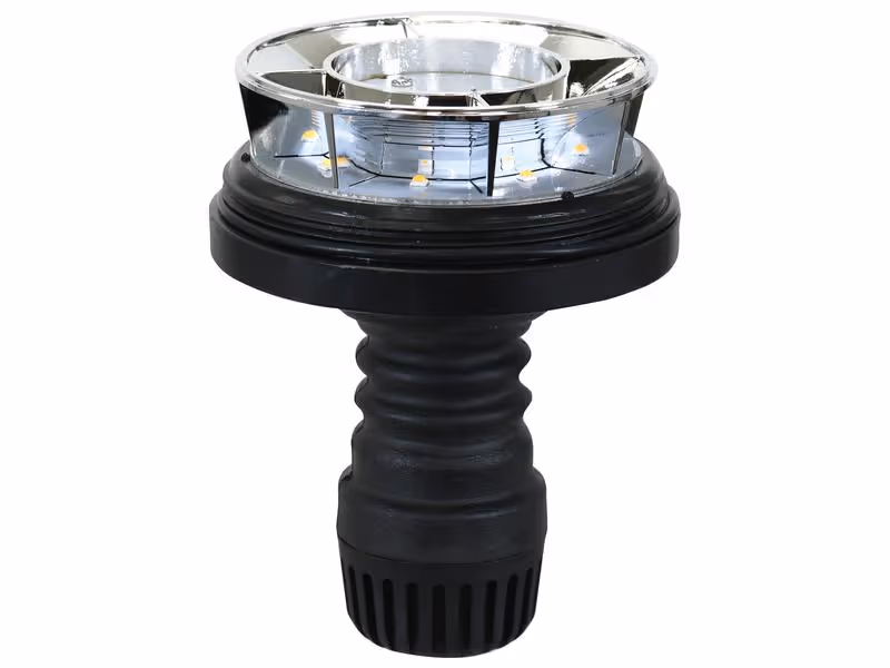 Gyrophare à LED rotatif (orange), Classe 3, flexible, 12-24V