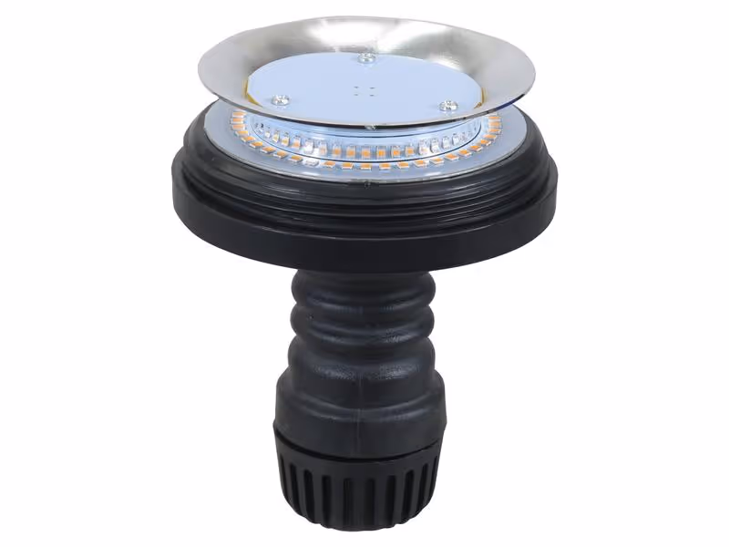 Gyrophare à LED rotatif (Vert), Classe 3, flexible, 12-24V