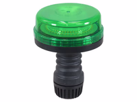 Gyrophare à LED rotatif (Vert), Classe 3, flexible, 12-24V
