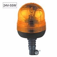 Gyrophare avec tige flexible h1 24v 70w