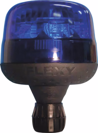 GYROPHARE BLEU LED GALAXY FLEXY FLASH 10-30V