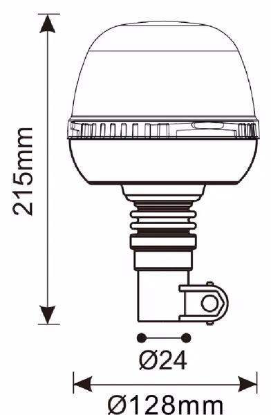 Gyrophare LED 12/24V