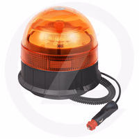 Gyrophare led-magnetique bepco magnetique 12/24v - boite
