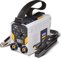 GYS - GYSMI 100A - Poste à souder à l\'électrode enrobée 100A Monophasé 230V (MMA) - Pour électrodes Ø1,6 à 2,5mm - Arc Force, Antisticking, Hot Start - Avec Porte-électrode & Câble de masse