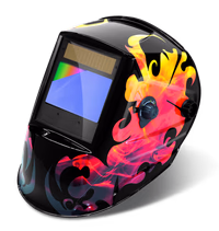 GYS - Masque de soudage LCD ZEUS 5-13 G Fire True Color - teinte 3/5>13 - champ de vision100x67mm - assombrissement automatique 0,08ms - 4 capteurs - mode meulage - classe optique 1/1/1/2 - pour MMA, TIG, MIG/MAG & coupe Plasma
