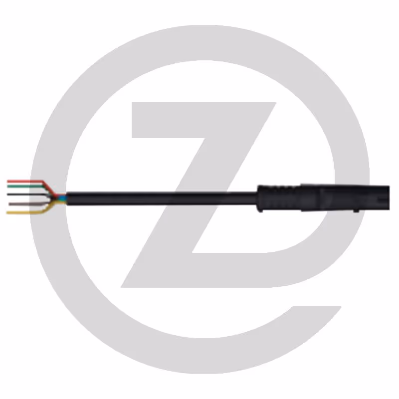 Haldex Câble AUX - alimentation B vers ISO 15170 Super AUX, 4 pôles