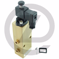 Haldex Dispositif de relevage d'essieu ILAS - E - électrique, 4 x M16 x 1,5, fiche domino avec 3 contacts