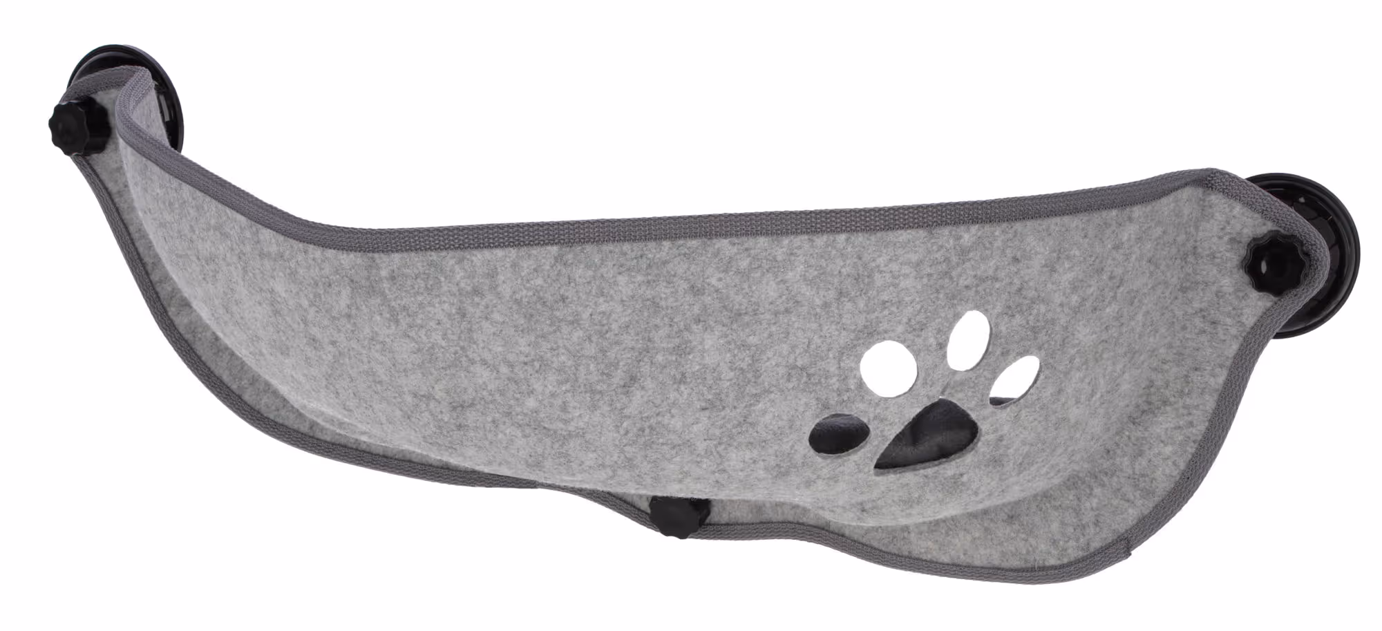 Hamac de fenêtre Filzino gris, 70x26x26cm, max.12kg